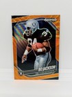 2025 Panini Prizm Black Football Orange Wave Bo Jackson #112