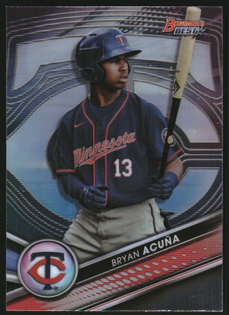 2022 Bowman's Best Top Prospects #TP14 Bryan Acuna - BB