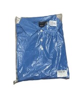 Reebok Men's Platinum Pique Polo Shirt In Bimini Blue Size M New with Tags