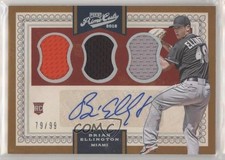 2016 Panini Prime Cuts Base IX Auto 79/99 Brian Ellington #241 Auto 7i2