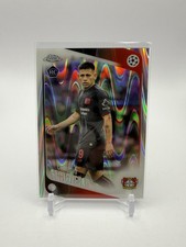 2025-26 Topps Chrome UEFA Club Competitions Claudio Echeverri Raywave Refractor