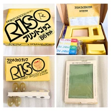 RISO Print Gocco PG-10 B6 Set Screen Printing Kit DIY Card Maker Vintage Japan