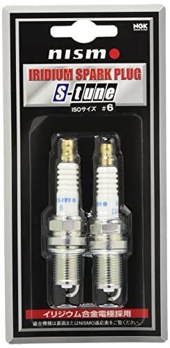Nismo Iridium Spark Plugs Made by NGK ISO#6 Set of 2 22401-RN010-6