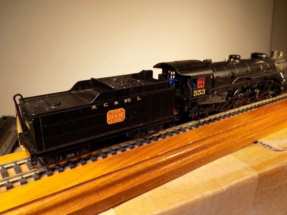Bachmann HO Scale NC & STL 4-8-2 #553 No box TESTED | eBay