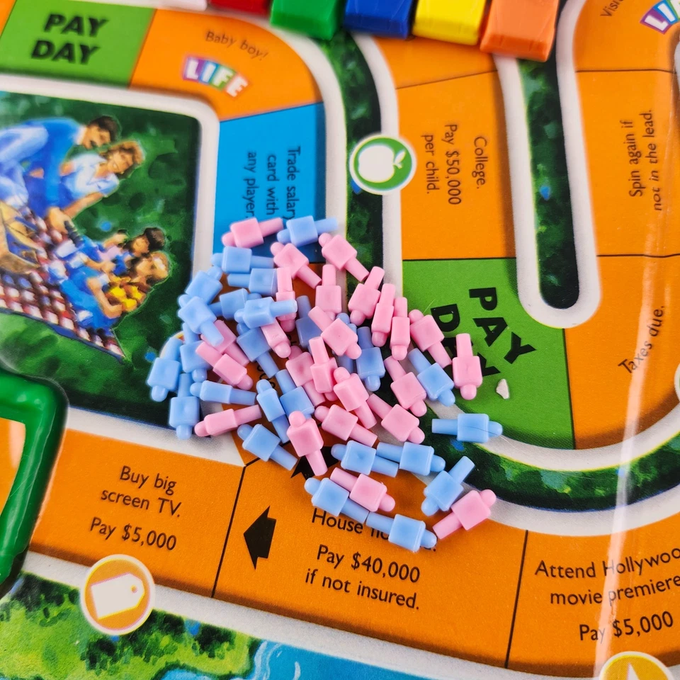 Vintage 1991 Game of Life by Milton Bradley Complete - Image 2 of 4