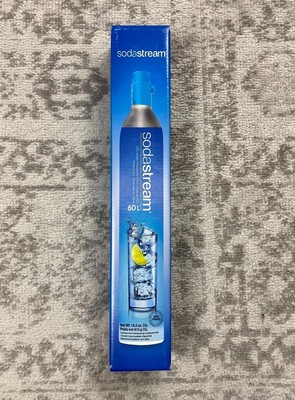 NEW SodaStream 60L CO2 Cylinder Canister Blue 14.5 OZ A1