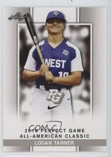 2018 Leaf Metal Perfect Game All-American Classic Day Logan Tanner #46 1lq2