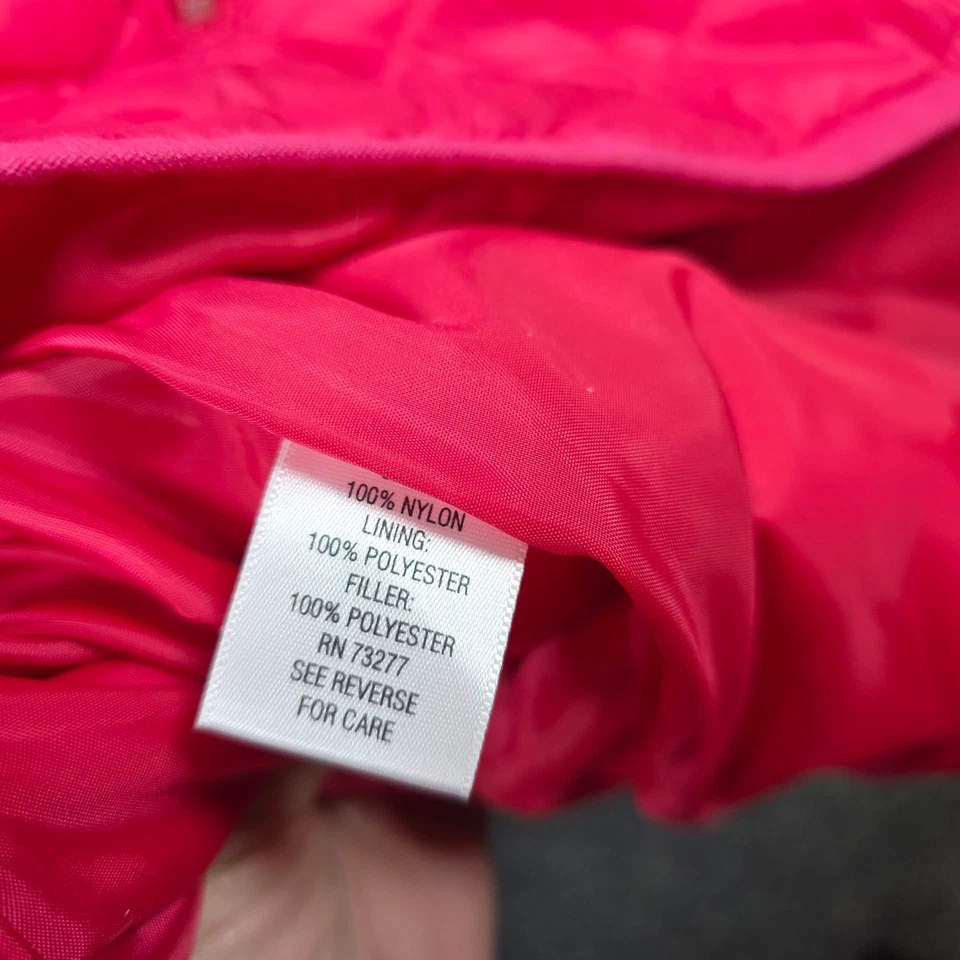 Chaleco acolchado Tek Gear Puffer para mujer XL rosa clásico acolchado aislado confort de esquí Foto 4 de 4