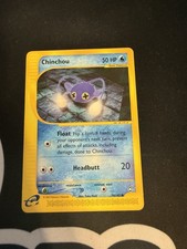 Chinchou 70/147 Common Aquapolis Pokemon Near Mint