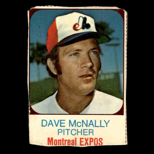 Dave McNally [Hand Cut] #150 1975 Hostess card