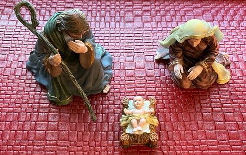 Ashton Drake Reason for the Season Thomas Kinkade Krippe 3 Figuren