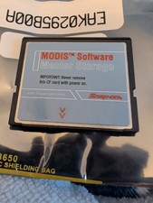 New Snap On Modis Master Storage Card Diagnostic Scanner