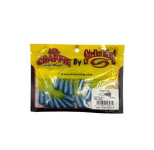 Strike King Mr. Crappie - Crappie Tube - Blue Grass 15pk