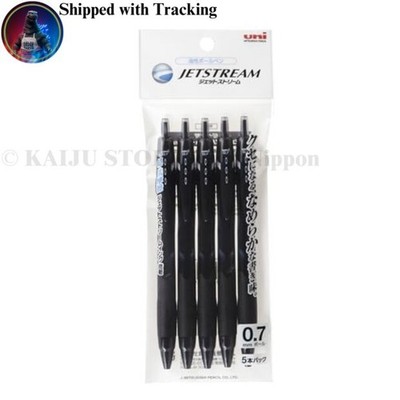 Mitsubishi Bleistift Jetstream Ölbasierte Kugelschreiber 5 Stück Set 0,7 Zoll...