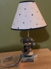 Monkey And Stars Baby/Toddlers Bed Side Lamp By Kids Line LLC