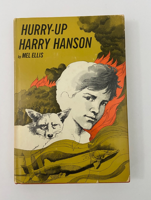 #ad #ad Hurry Up Harry Hanson By Mel Ellis 1972 Hardcover Dust Jacket $24.95