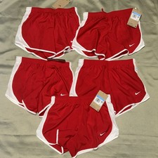 Nike Training Dri-fit Shorts for Girls Size Medium Color Red/White lot of 5