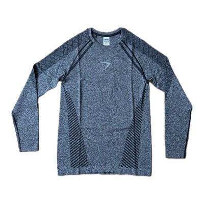 Gymshark Devant Seamless Long Sleeve Black Gr. S/M/L - Neu & OVP