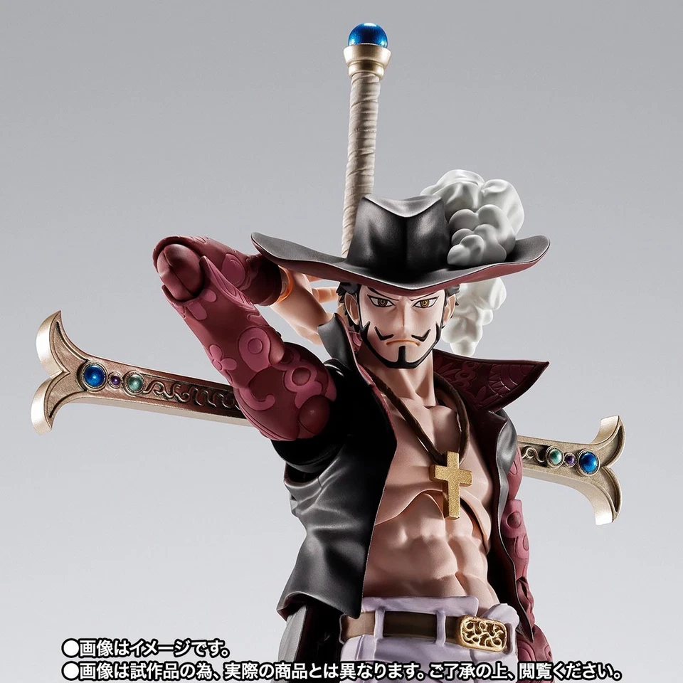 Bandai S.H.Figuarts DRACULE.MIHAWK -HAWKEYE- Una pieza de Japón Foto 2 de 4