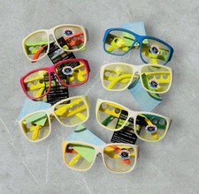 NOS Lot Of VINTAGE Sunglasses Hipster Frames 80s Retro Unisex Rad Deadstock HTF