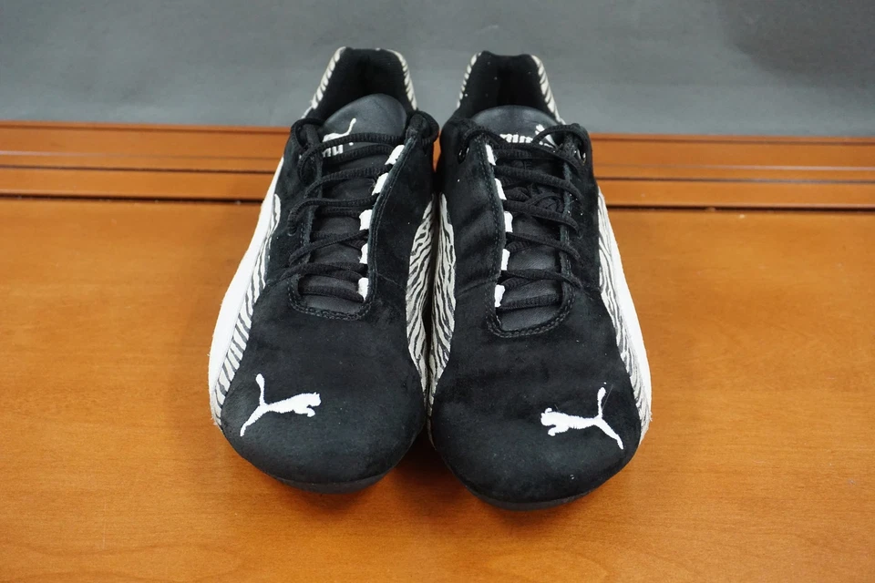 Puma Drift Cat туфли женщин 8,5 черный Motorsport низкий профиль замши зебра кроссовок - Изображение 2 из 4