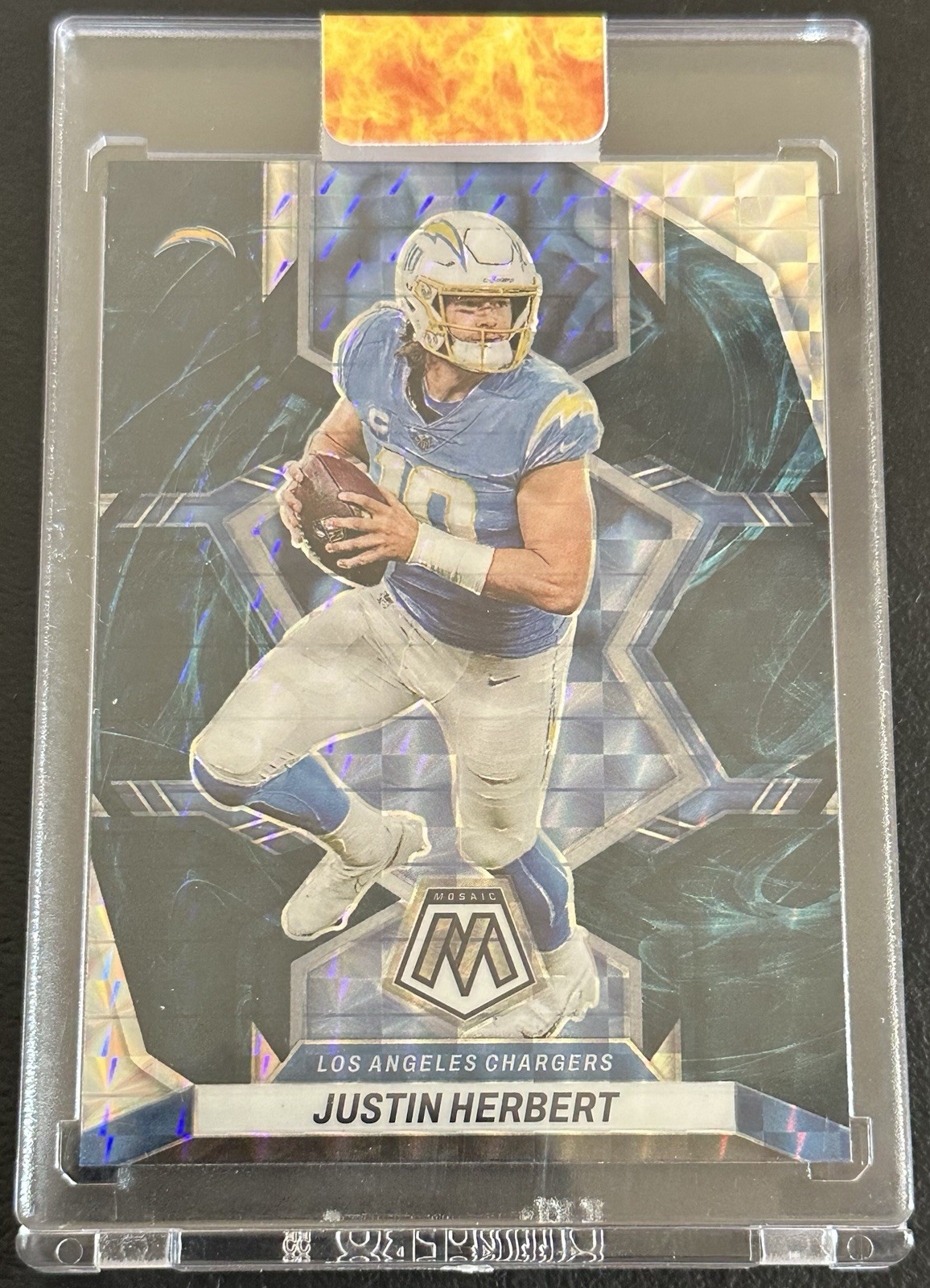 2022 Mosaic Justin Herbert Genesis #101 Chargers