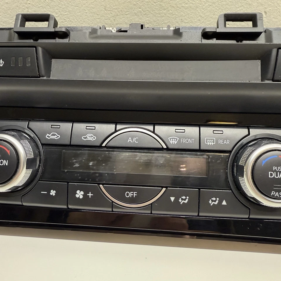 Mazda 6 2014-2017 calefacción aire acondicionado control de temperatura OEM VPGALH-18C612-JD Foto 3 de 4