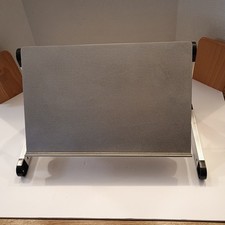 Adjustable Aluminum Laptop Desk -Silver