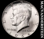 1964-D Silver Kennedy Half Dollar - Choice Gem Brilliant Unc  Lustrous  #K2329