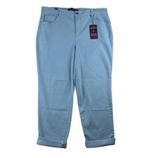 Gloria Vanderbilt Amanda Tapered Jeans Women's 16W Swan Soft Touch Slimming NWT