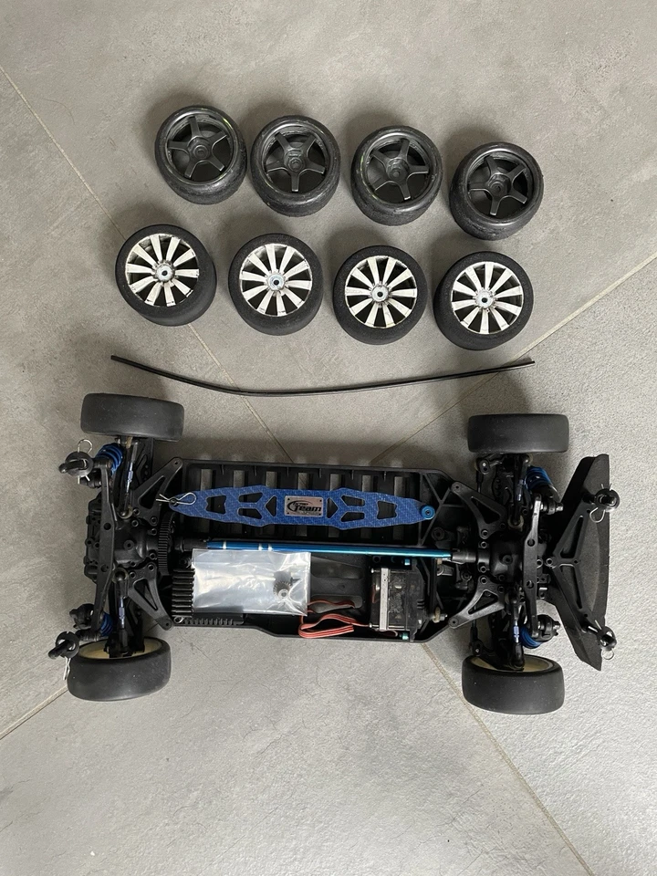 Team Associated TC4  1:10 elektro Tourenwagen Vintage RC Asso TC4 - Bild 3 von 4