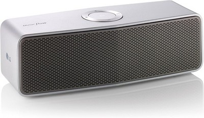 LG P7 Music Flow NA8550   tragbarer Bluetooth-Speaker | NEU & OVP | Silber Grau