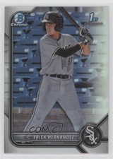 2022 Bowman Chrome Prospects Refractor 106/499 Erick Hernandez #BCP-181 6tw