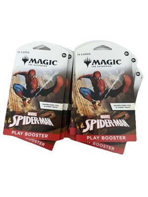 MTG: Magic The Gathering Marvel Spider-Man Play Sleeved Booster Pack IN  HAND  | eBay