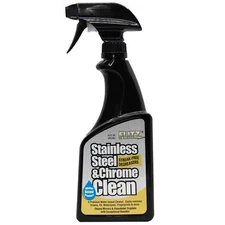 Flitz Stainless Steel &Amp; Chrome Cleaner W/Degreaser - 16Oz  SP01506