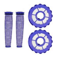 Lemige 2 Pack Post-Motor Filters & 2 Pre-Motor DC40-2+2