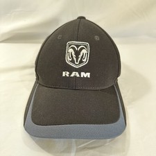 Dodge Ram Black Hat Cap Adjustable Sport Tek