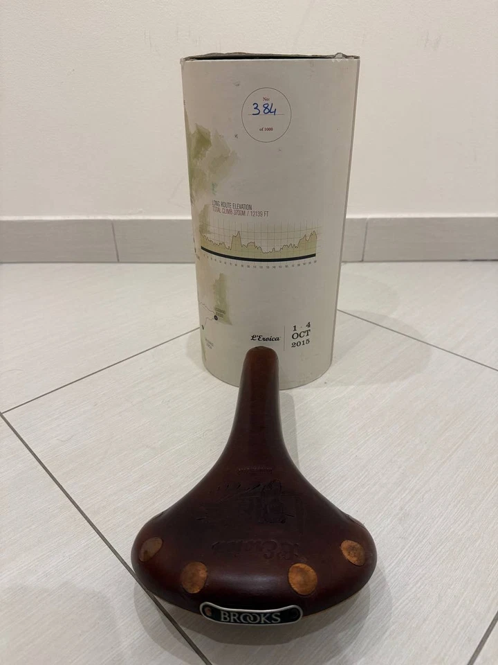 Седло brooks team professional Leroica ограниченный выпуск 2015 - Изображение 4 из 4