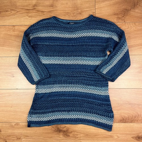 Strickpullover Pullover Damen Chaps by Ralph Lauren blau Größe M