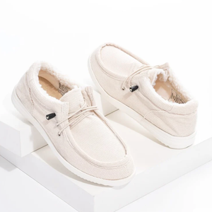 sherpa slip on sneakers