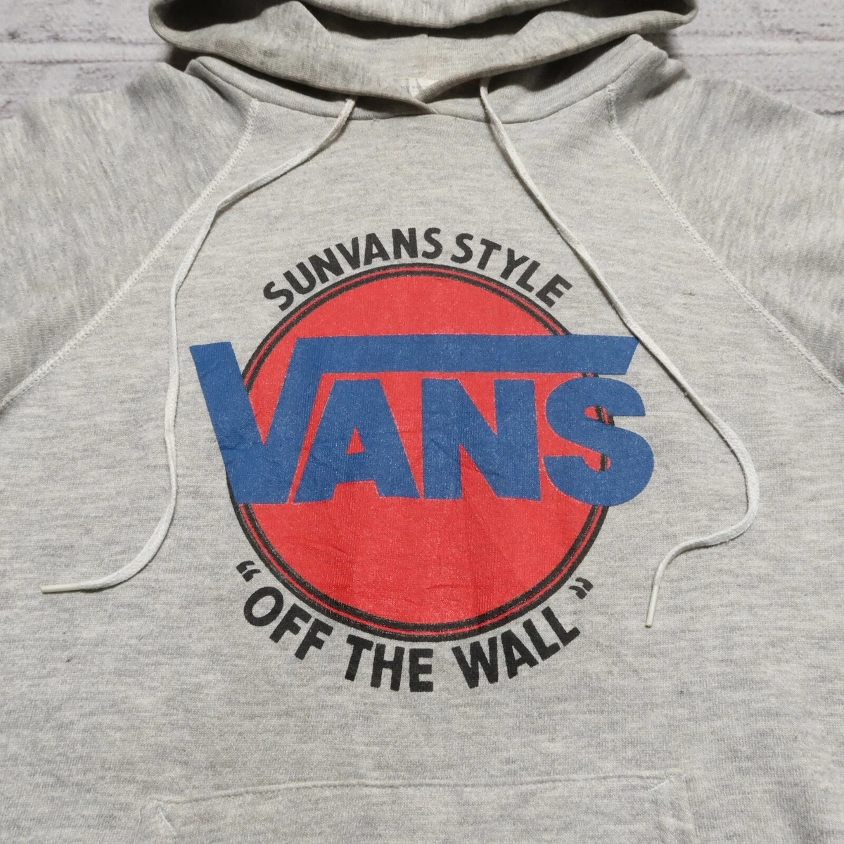 Vintage Vans Sunvans Style Logo Sweatshirt Off The Wall Made in