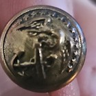 USMC MARINE CORPS BUTTON DRESS COVER EAGLE ANCHOR Stars Harold l crane New York