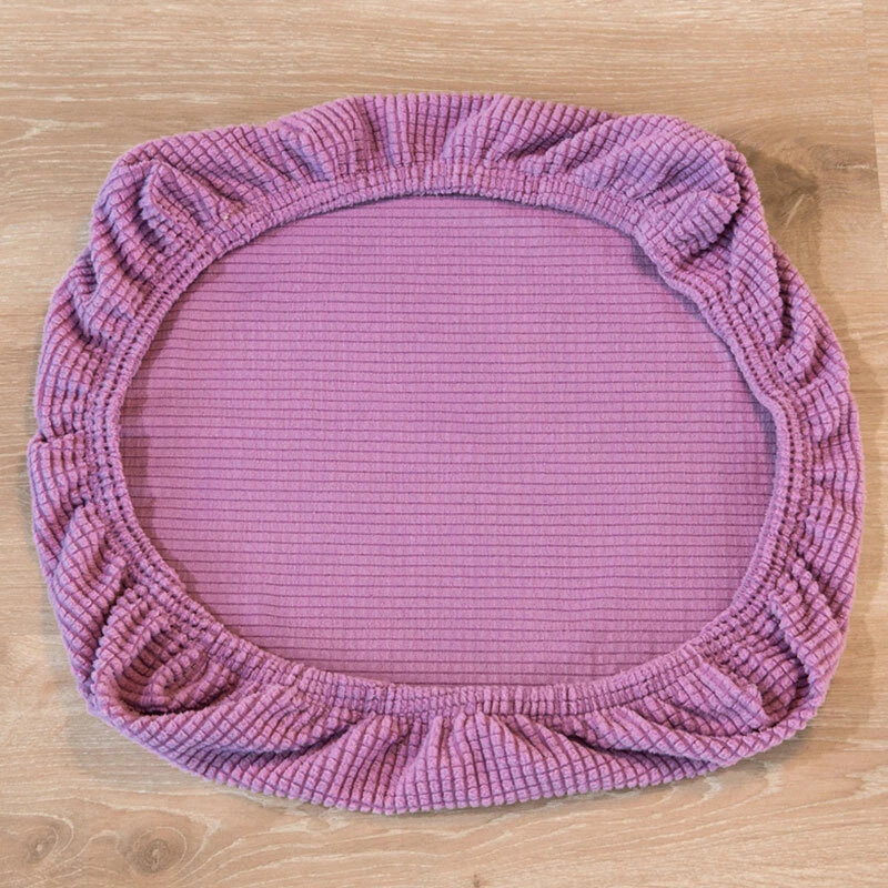 Funda de Asiento Universal Elástica Boda Silla de Comedor Asiento Cojín Silla Cubierta 🎀 Foto 4 de 4