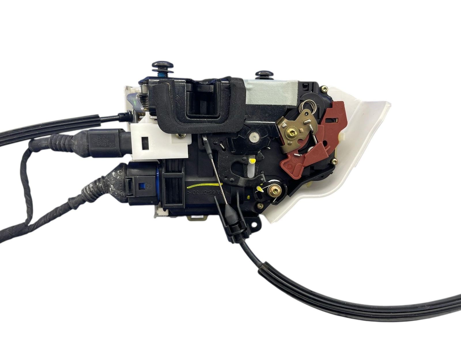 2006-2012 BENTLEY CONTINENTAL FLYING SPUR REAR LH DOOR LOCK LATCH ACTUATOR /WIRE