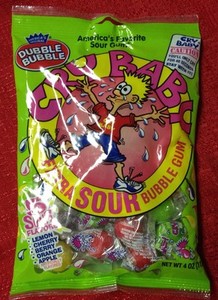 Americas Original Dubble Bubble Cry Baby Extra Sour Bubble ...