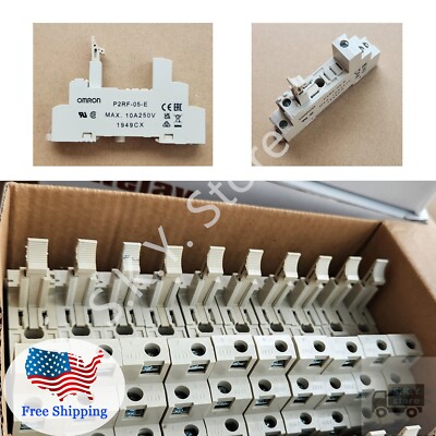 Lot of 10 NEW for OMRON P2RF-05-E Relay Socket, 250V, 10A, Fast Free Ship