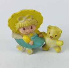 Strawberry Shortcake BUTTER COOKIE JELLY BEAR Pet Vintage Kenner MINI PVC 1980s