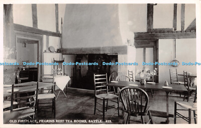 R363629 Alter Kamin Pilger Ruhe Teestuben Schlacht 625 RP Postkarte