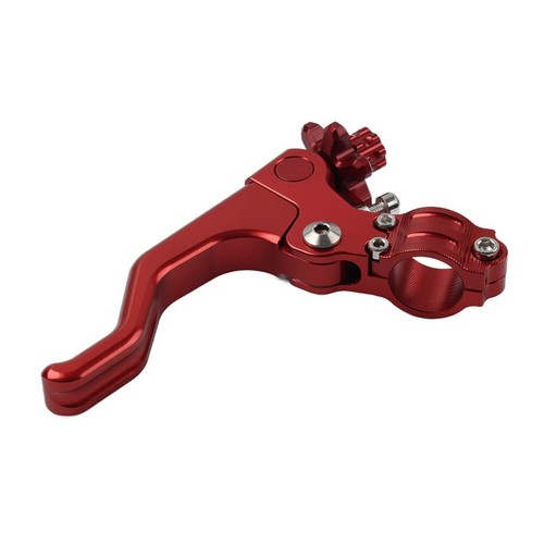 Palanca de embrague universal Stunt rendimiento cable tirar 7/8 1 dedo motor rojo - Imagen 2 de 11