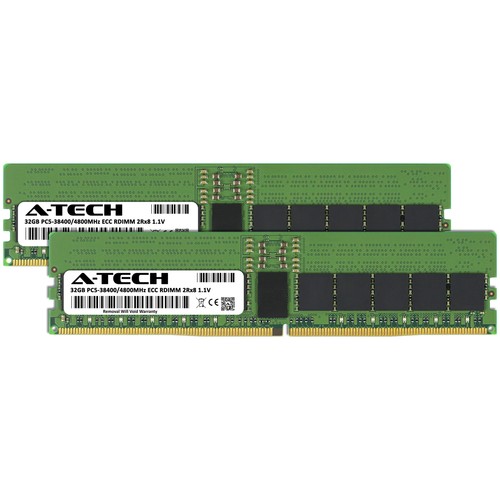 64GB 2x32GB PC5-4800 RDIMM Tyan B7132T75AV10E16HR-2T B7136T70AV12E8HR Memory RAM - Picture 2 of 3
